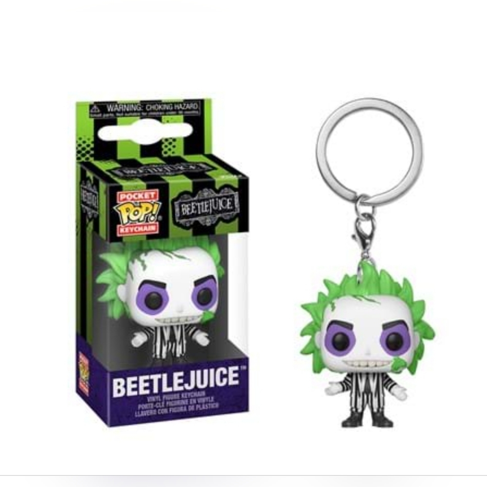 Funko POP! Keychain: Beetlejuice - Beetlejuice Vinyl Figure